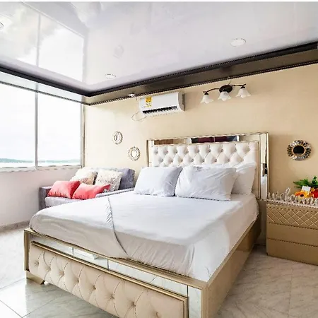 Hermoso Vista Al Mar Apartamento Cartagena